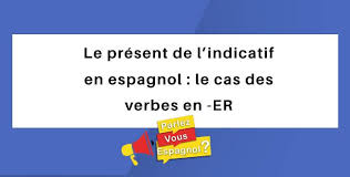 L'impératif espagnol ne se conjugue pas à la première personne du singulier mais contrairement au français, il se conjugue à la troisième. Le Present De L Indicatif En Espagnol Le Cas Des Verbes En Er