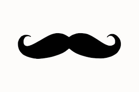 Mustache Decal Sticker Vinyl Art Old School 60 Brighton Mustache Art Mustache Drawing Clip Art
