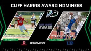 Central's Durbala and Dubuque's Geiman Named Cliff Harris Award Nominees