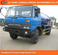 Dongfeng 4X2 Sewage Suction Truck with Vacuum Pump
