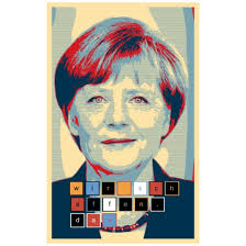 Angela Merkel nel design Hope we-create-the' Tazza