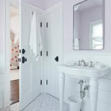 Lavender Bathroom Wall Paint Design Ideas
