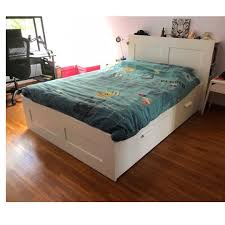 View and download the pdf, find answers to frequently asked questions and read feedback from users. Ikea Brimnes Bed 150x200 Headboard And Matress Furniture Home Living Furniture Bed Frames Mattresses On Carousell