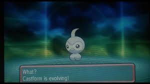 Castform Evolving Into What Pokemon Alpha Sapphire