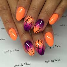 59 Pretty Orange Nail Art Designs Orange Nail Art Orange Nails Orange Nail Designs