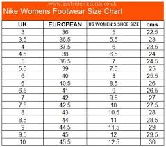 Nike Boys Shoes Size Chart Eastside Records Co Uk