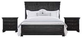 Check spelling or type a new query. Xavier 3 Piece Bedroom Set Distressed Black Traditional Bedroom Furniture Sets By Abbyson Living Houzz