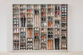 This shoe rack is the perfect combination of function, versatility, and style. Adjustable Shoe Organizer Easyclosets