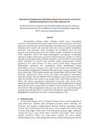 Keterampilan menyimak adalah proses kegiatan mendengarkan lambang lisan dengan penuh peranan dalam masyarakat menjadi faktor penting bagi peningkatan keterampilan menyimak. Menyimak Research Papers Academia Edu
