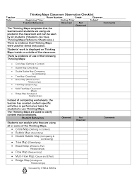 Classroom Observation Checklist Classroom Observation Checklist Classroom Observation Student