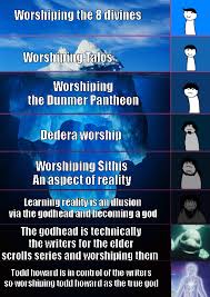 Lore Gets Crazy Yo Elderscrolls The godhead is the sole force that is responsible for the creation of the tes universe.