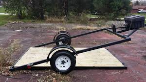 7x10 Lay Flat Utility Motorcycle Trailer Avec Images Remorque Moto Soudage Remorque