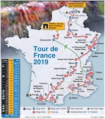 Specific info on each stage and more detailed maps are usually published each may in. Cycling Tour De France 2019 Stage Maps Infographic