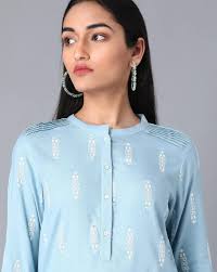 Printed Straight Kurta