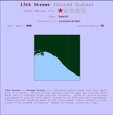 13th Street Surf Forecast And Surf Reports Cal Orange