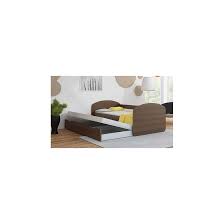 Le lit gigogne permet de gagner de la place grâce à un second matelas rangé sous le lit. Lit Enfant Pas Cher Viva Discount Lit Gigogne Freddy Wenge 90x200 Cm Avec Matelas Et Rangement