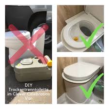 Trenntoilette Diy Trockentoilette Toilette Kastenwagen