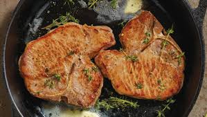 To get the caramelized crust. Stop Overcooking Pork Chops Omaha Steaks