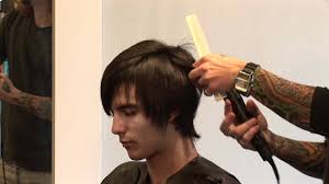 It Is Thought That Hair Straightener Means A Styling Tool For Women But Now A Days Men Are Curly Hair Men Mens Hairstyle Images Wavy Hair With Straightener