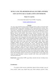 Look through examples of wacana translation in sentences, listen to pronunciation and learn grammar. Middle East Studies Literature And Culture Research Papers Academia Edu