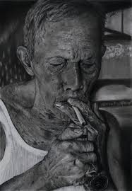 22 incredibly realistic pencil drawings. Smoking Old Man Arif Chris Drawings Illustration People Figures Portraits Male Artpal
