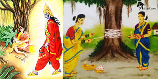 Congratulations to all husbands for the renewal of their life insurance. Vat Purnima The Story Of Savitri And Satyavan