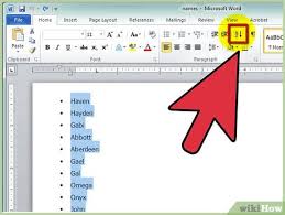 To write an annotated bibliography you list all your sources in alphabetical order, then you write a short paragraph on how the source helped you. How To Alphabetize In Microsoft Word 8 Steps With Pictures