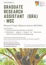 Page 1 of 28,555 jobs. Fkab Ukm Graduate Research Assistant Gra Vacancy Msc Facebook