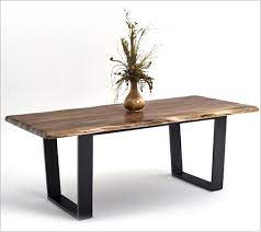 Dining Table Black Walnut Modern Modern Rustic Furniture Dining Room Contemporary Rustic Kitchen Tables