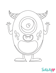 Monster Coloring Pages Free Printables Monster Coloring Pages Coloring Pages Zoo Coloring Pages