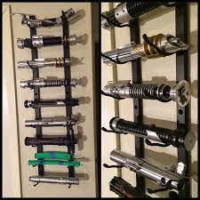 Pmsanzay clear light saber wall mount rack; How Do You Display Your Lightsabers Page 2 Rpf Costume And Prop Maker Community