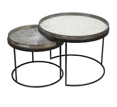 Choose personal conversation pieces that tell a story about you. Round Tray Coffee Table Set S L Axom Home