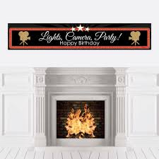 See more ideas about red carpet theme, red carpet party, hollywood party. Red Carpet Hollywood Movie Night Birthday Party Decorations Party Banner Walmart Com Walmart Com