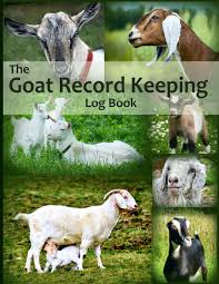 the goat record keeping log book a journal designed for