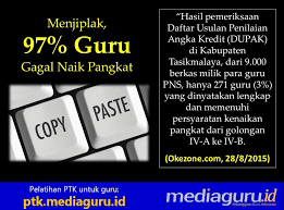 Maybe you would like to learn more about one of these? Majalah Media Guru Indonesia Menjiplak 8 729 Guru Gagal Naik Pangkat Tasikmalaya Setelah Dilakukan Pemeriksaan Selama Kurang Lebih Tiga Bulan Daftar Usulan Penilaian Angka Kredit Dupak Terhadap 9 000 Berkas Milik Para