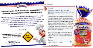Saya juga mengaku sepanjang pengetahuan saya, anak / jagaan saya tidak mengidap sebarang penyakit kronik sehingga tidak membolehkan dia mengikuti aktiviti tersebut. Covid 19 Benarkah Roti Putih Gardenia Habis Stok Sebab Kilang Tutup
