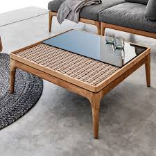 Buy from insaraf's exclusive collection of stylish coffee table designs. Buy Lima Coffee Table Optional Glass Table Top By Gloster The Worm That Turned Revitalising Your Outdoor Space