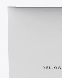 Download Opened Paper Box Mockup In Box Mockups On Yellow Images Object Mockups