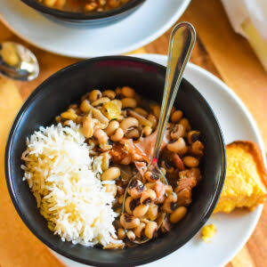 Soul Food Black Eyed Peas - Dash of Jazz