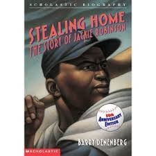 Stealing Home: The Story of Jackie Robinson (Test) - (Scholastic Biography)  50th Edition by Barry Denenberg (Paperback) : Target