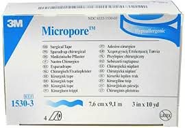 3m Micropore Tape 2 5cm X 9 1m X12 Amazon Es Salud Y Cuidado Personal