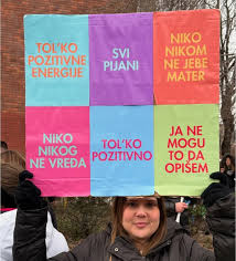 Studenti su nas zarazili ljubavlju, solidarnošću, zajedništvom, pozitivom,  želim nam da ta zaraza zauvek traje. 🤗🤩