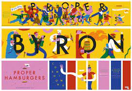 Alec Doherty For Byron Burgers Graphic Design Illustration Illustration Character Design Pop Illustration