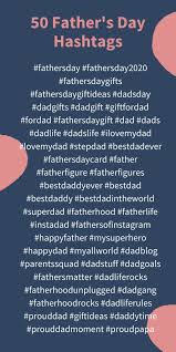 50 Father S Day Hashtags Good Good Father Fathers Day Social Media Post
