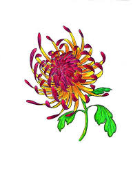 Pin By Lena Gumenyuk On Fabrics Chrysanthemum Tattoo Crysanthemum Tattoo Japanese Flower Tattoo
