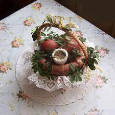 This is one type of polish easter basket that is used to carry food to church for blessing on easter saturday. Authentic Polish Easter Recipes And Easter Basket Origins Delishably