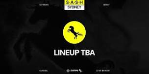 ★ S.A.S.H Sydney ★ Saturday 8th August ★