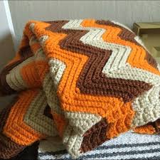 Not only are chunky knit blankets perfect for warmth and home decor, but they have one other majorly lovable quality: Free People Accessories Festival Ready Vintage 7s Afghan Knitted Blanket Poshmark
