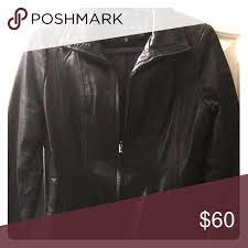 Jones New York Leather Jacket Leather Jacket Jones New York Jackets