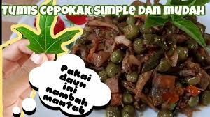 Berbeda dengan nasi goreng oriental yang berwarna terang, nasi goreng khas jawa berciri khas warna sangat gelap. Masakan Kampung Resep Masakan Tumis Cepokak Enak Tidak Pahit Youtube